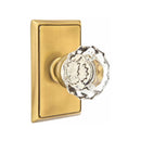 Emtek Astoria Knob Concealed Screws With Rectangular Rosette