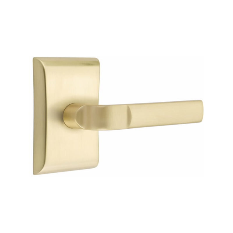 EMTEK Aston Lever Concealed Screws with Neos Rosette