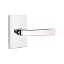 Emtek Sion Lever with Modern Rectangular Rosette Concealed Screws