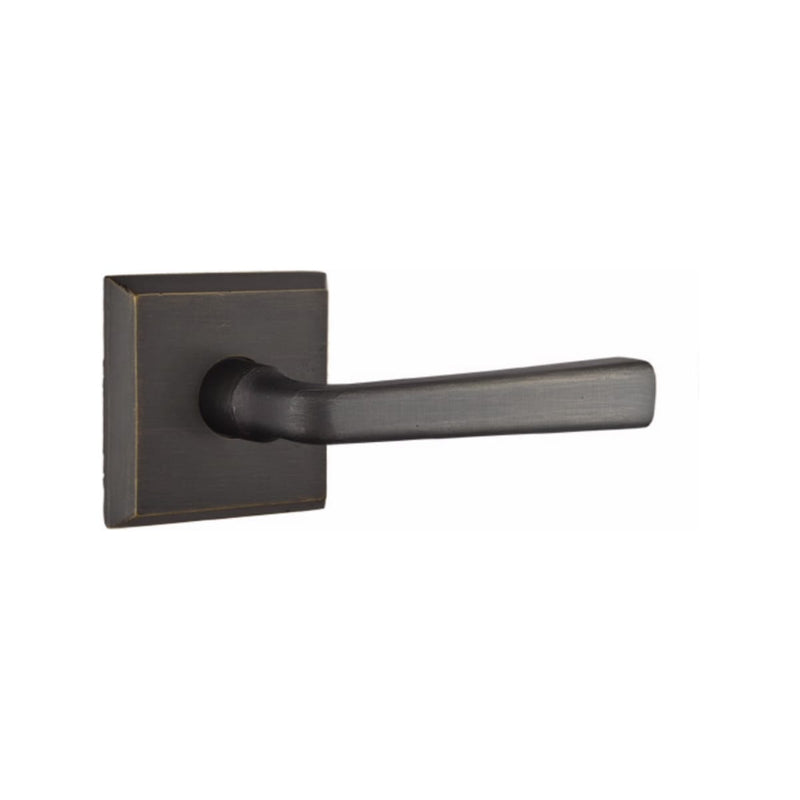 Emtek Sandcast Bronze Cimarron Lever Concealed Screws with