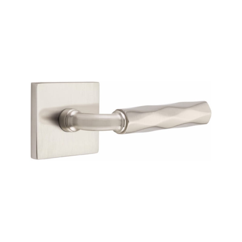 Emtek Select R-BAR Tribeca Lever Concealed Screws with Square Rosette