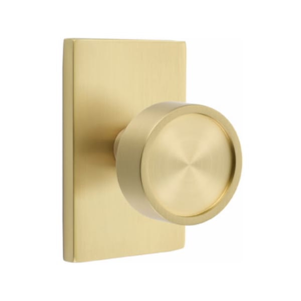 Emtek Verve Knob Modern Rectangular Rosette