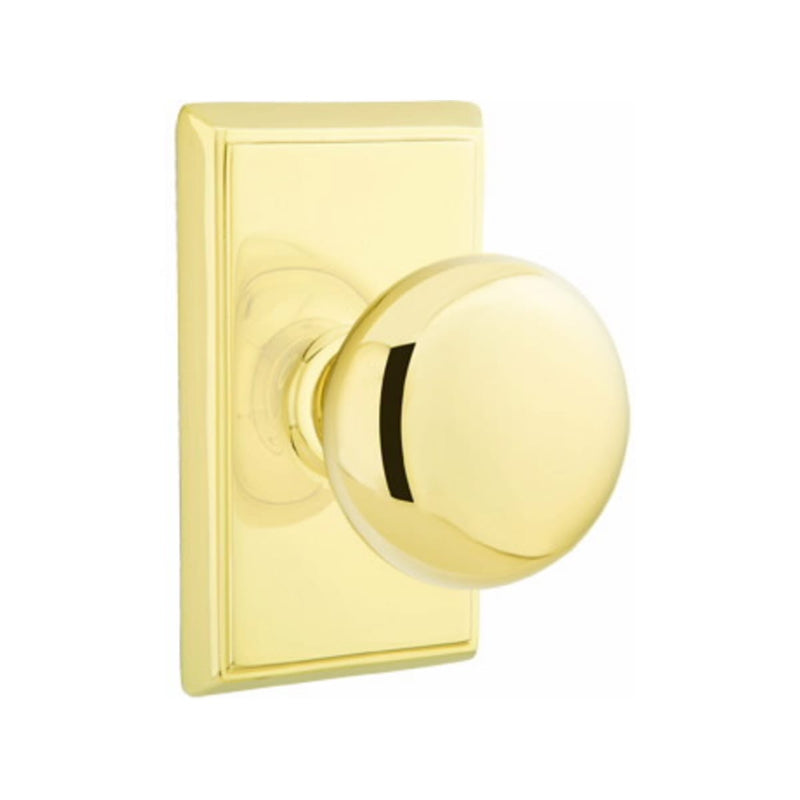 Emtek Providence Knob With Rectangular Rosette