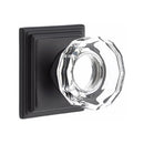Emtek Lowell Knob Concealed Screws With Wilshire Rosette