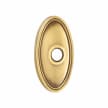 Emtek 2402 Doorbell Button with Oval Rosette