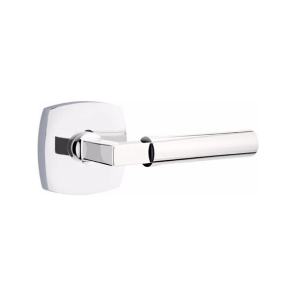 Emtek Hercules Lever with Urban Modern Rosette Concealed Screws