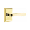 EMTEK Breslin Lever Concealed Screws with Neos Rosette