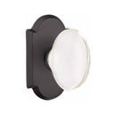 Emtek Glass Hampton Knob Concealed Screws with
