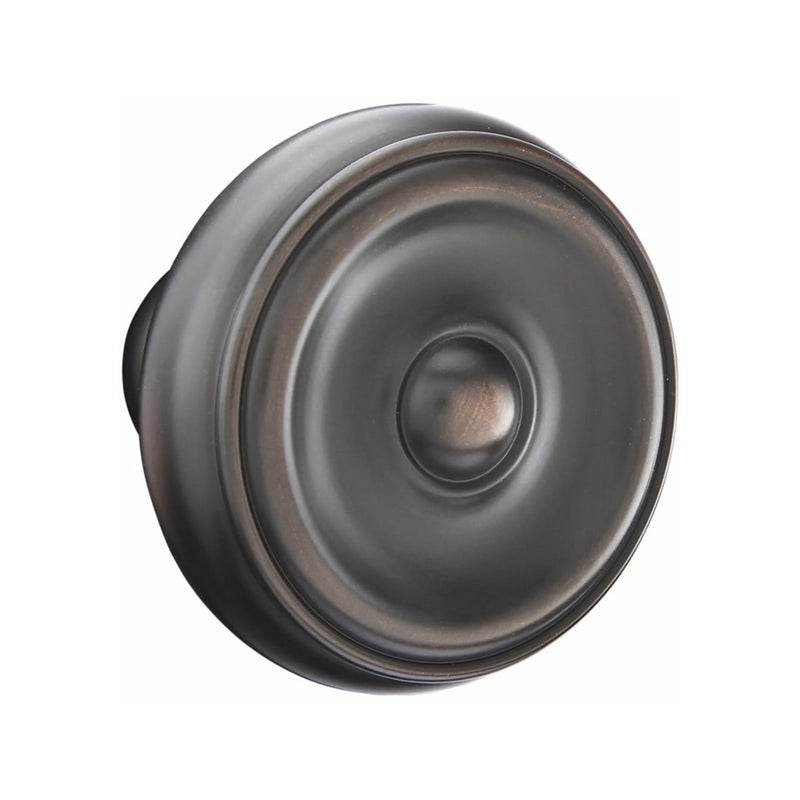 Emtek Ares Brass Tubular Entry set with Waverly Knob