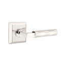 Emtek Select L-Square Tribeca Lever with Quincy Rosette