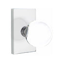 Emtek Bristol Knob Concealed Screws with Modern Rectangular Rosette
