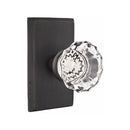 Emtek Glass Astoria Knob Concealed Screws with
