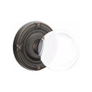 Emtek Bristol Knob Concealed Screws With Ribbon & Reed Rosette