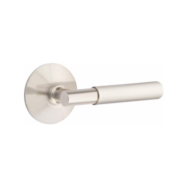 Emtek Myles Lever with Modern Rosette Concealed Screws