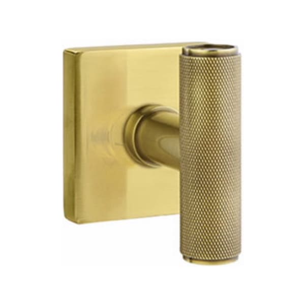 Emtek Ace Knurled Knob with Square Rosette