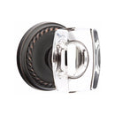 Emtek Windsor Knob Concealed Screws With Rope Rosette