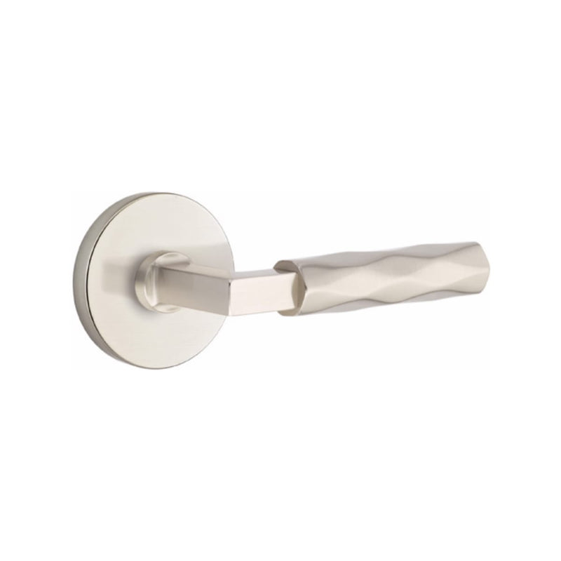 Emtek Select L-Square Tribeca Lever with Disk Rosette