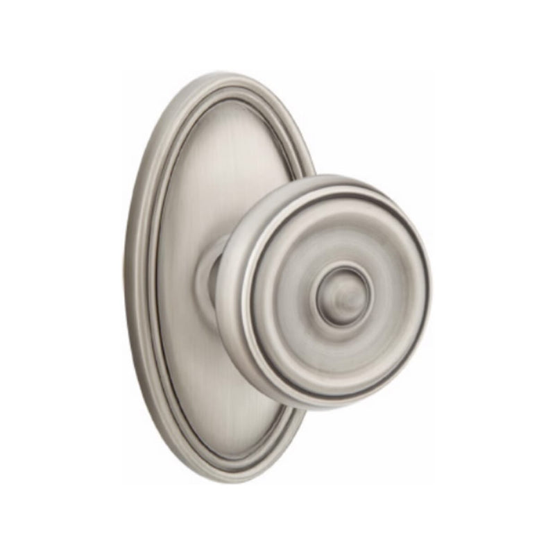 Emtek Waverly Knob With Oval Rosette