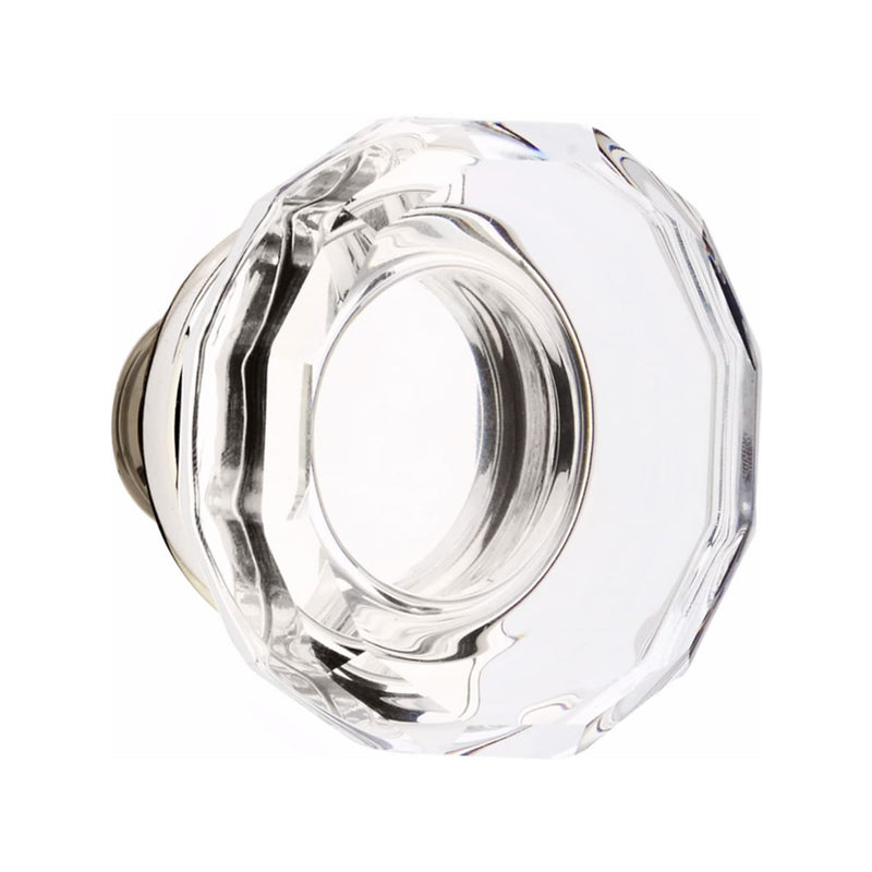 Emtek Franklin EMPowered™ Motorized Touchscreen Handle set with Lowell Glass Knob