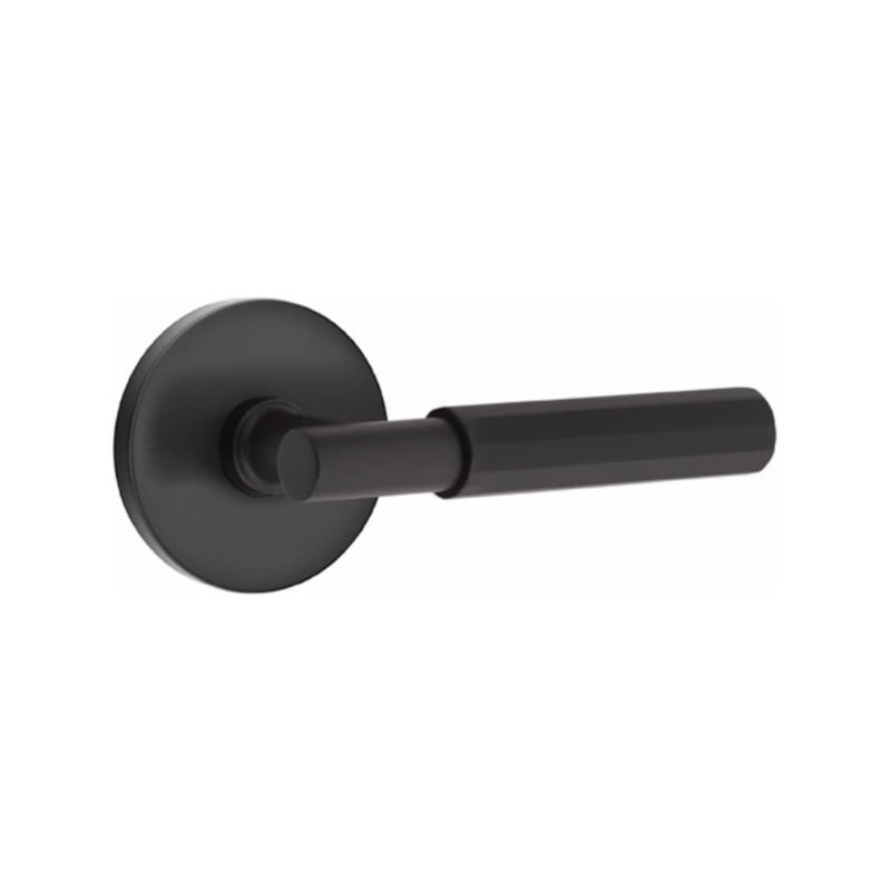 Emtek Select T-BAR Faceted Lever Concealed Screws with Disk Rosette