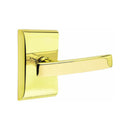 EMTEK Geneva Lever Concealed Screws with Neos Rosette