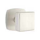 Emtek Square Knob Concealed Screws with Urban Modern Rosette