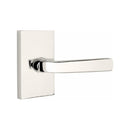 Emtek Sion Lever with Modern Rectangular Rosette Concealed Screws