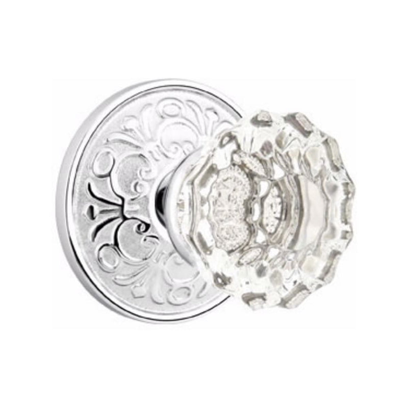 Emtek Astoria Knob Concealed Screws With Lancaster Rosette