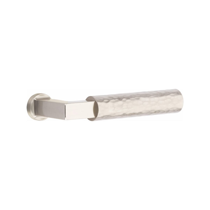 Emtek Classic Style Electronic Keypad Leverset with Select L-Square Hammered Lever