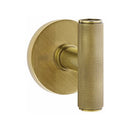 Emtek Ace Knurled Knob Concealed Fasteners with Disk Rosette