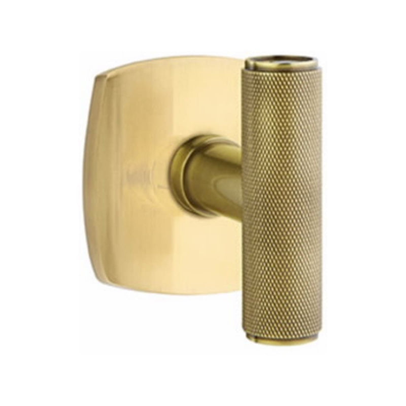 Emtek Ace Knurled Knob with Urban Modern Rosette