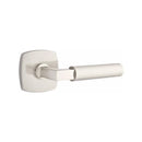 Emtek Hercules Lever with Urban Modern Rosette Concealed Screws