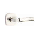 Emtek Select L-Square Smooth Lever Concealed Screws with Urban Modern Rosette
