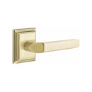 Emtek Milano Lever Concealed Screws with Wilshire Rosette