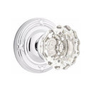 Emtek Astoria Knob Concealed Screws With Ribbon & Reed Rosette