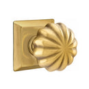 Emtek Melon Knob With Quincy Rosette