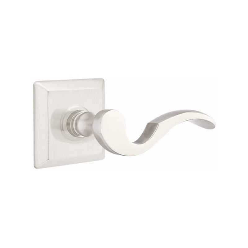 Emtek Cortina Lever Concealed Screws with Quincy Rosette