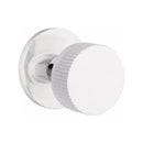 Emtek Select Conical Knurled Knob Concealed Screws with Disk Rosette