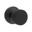 Emtek Select Conical Straight Knurled Knob Concealed Screws with Disk Rosette