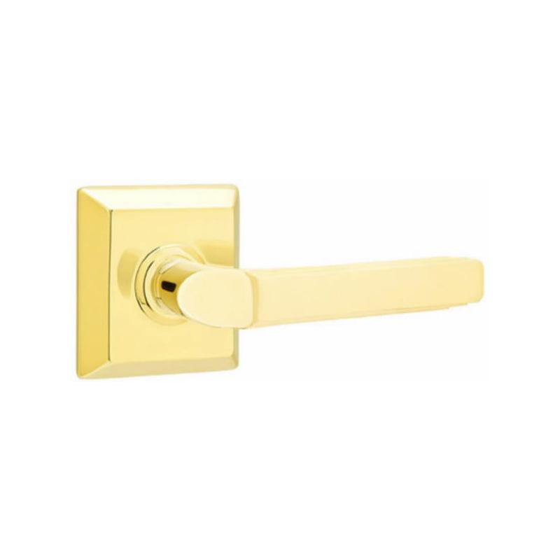 Emtek Milano Lever with Quincy Rosette