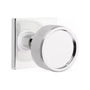 Emtek Select Conical Knurled Knob with Square Rosette