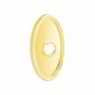 Emtek 2402 Doorbell Button with Oval Rosette