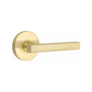 EMTEK Freestone Lever with Disk Rosette