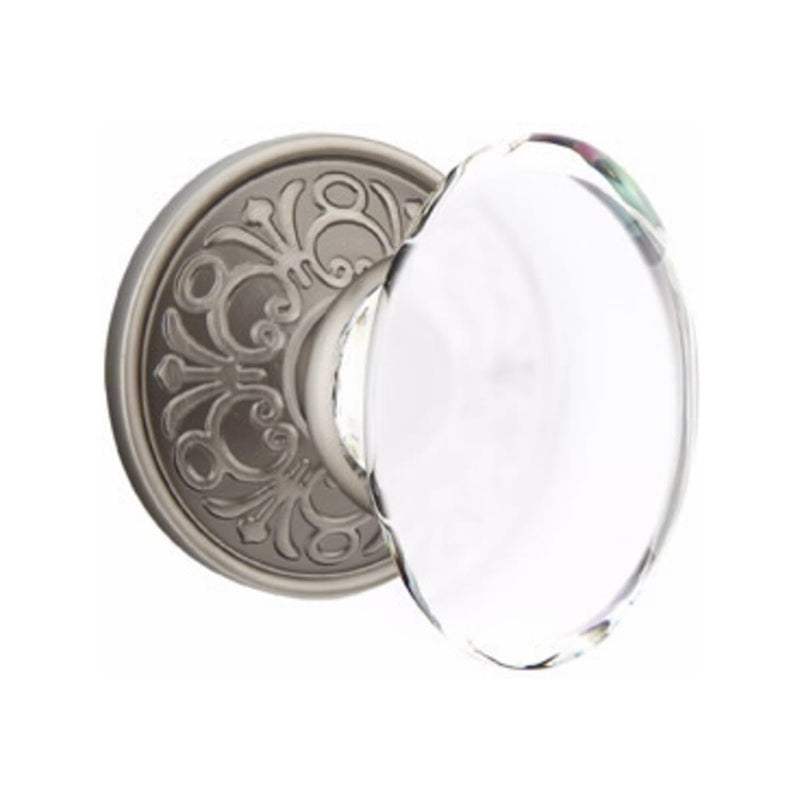 Emtek Hampton Knob Concealed Screws With Lancaster Rosette
