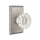 Emtek Astoria Knob With Rectangular Rosette