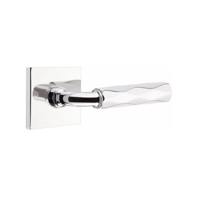 Emtek Select R-BAR Tribeca Lever Concealed Screws with Square Rosette