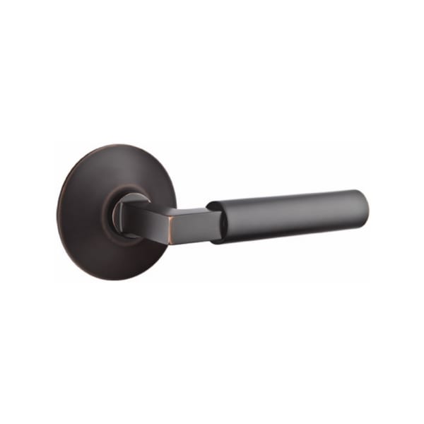 Emtek Hercules Lever with Modern Rosette Concealed Screws