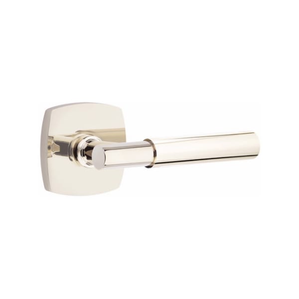 Emtek Myles Lever with Urban Modern Rosette Concealed Screws