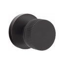 Emtek Select Conical Knurled Knob Concealed Screws with Disk Rosette