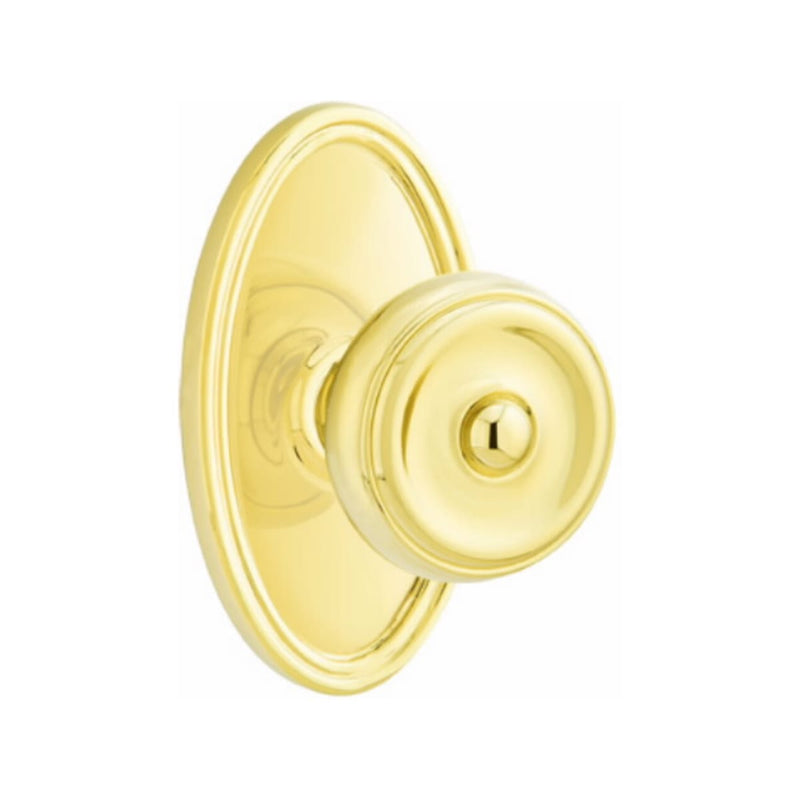 Emtek Waverly Knob With Oval Rosette